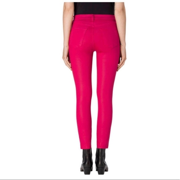 [J Brand] Super Skinny Dizzy Pink Jeans - Picture 1 of 8